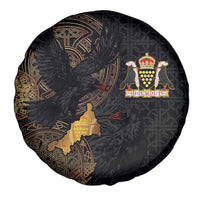 Cornwall Celtic-Chough and Knot Spare Tire Cover - Wonder Print Shop