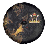 Cornwall Celtic-Chough and Knot Spare Tire Cover - Wonder Print Shop