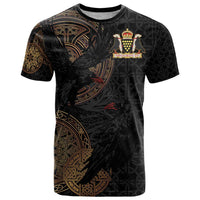 Cornwall Celtic-Chough and Knot T Shirt - Wonder Print Shop