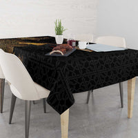 Cornwall Celtic-Chough and Knot Tablecloth - Wonder Print Shop