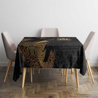 Cornwall Celtic-Chough and Knot Tablecloth - Wonder Print Shop
