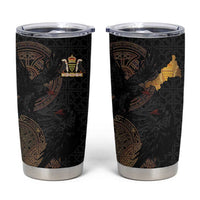 Cornwall Celtic-Chough and Knot Tumbler Cup - Wonder Print Shop