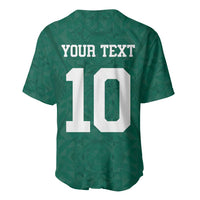 Custom Senegal Football Baseball Jersey Traditional Senegalese Fabric Sporty Style