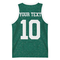 Custom Senegal Football Basketball Jersey Traditional Senegalese Fabric Sporty Style
