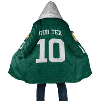 Custom Senegal Football Cloak Traditional Senegalese Fabric Sporty Style