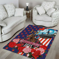 Kentucky Horses Racing 2025 Area Rug Anniversary 151st The Race for the Roses