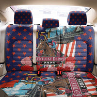 Kentucky Horses Racing 2025 Back Car Seat Cover Anniversary 151st The Race for the Roses