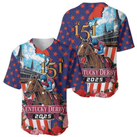 Kentucky Horses Racing 2025 Baseball Jersey Anniversary 151st The Race for the Roses