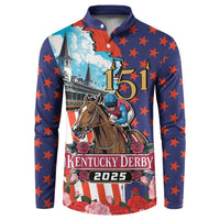 Kentucky Horses Racing 2025 Button Sweatshirt Anniversary 151st The Race for the Roses