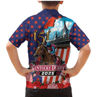 Kentucky Horses Racing 2025 Family Matching Mermaid Dress and Hawaiian Shirt Anniversary 151st The Race for the Roses