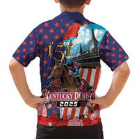Kentucky Horses Racing 2025 Family Matching Puletasi and Hawaiian Shirt Anniversary 151st The Race for the Roses