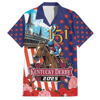 Kentucky Horses Racing 2025 Family Matching Summer Maxi Dress and Hawaiian Shirt Anniversary 151st The Race for the Roses