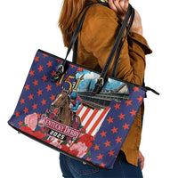 Kentucky Horses Racing 2025 Leather Tote Bag Anniversary 151st The Race for the Roses