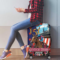 Kentucky Horses Racing 2025 Luggage Cover Anniversary 151st The Race for the Roses
