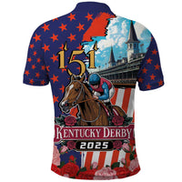 Kentucky Horses Racing 2025 Polo Shirt Anniversary 151st The Race for the Roses
