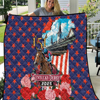 Kentucky Horses Racing 2025 Quilt Anniversary 151st The Race for the Roses