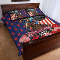 Kentucky Horses Racing 2025 Quilt Bed Set Anniversary 151st The Race for the Roses