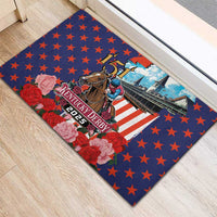 Kentucky Horses Racing 2025 Rubber Doormat Anniversary 151st The Race for the Roses