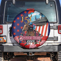 Kentucky Horses Racing 2025 Spare Tire Cover Anniversary 151st The Race for the Roses