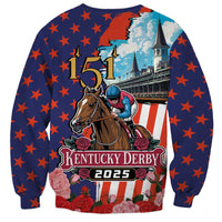 Kentucky Horses Racing 2025 Sweatshirt Anniversary 151st The Race for the Roses