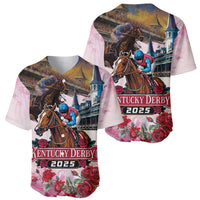Kentucky Horses Racing 2025 Baseball Jersey Churchill Downs The Race for the Roses