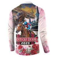 Kentucky Horses Racing 2025 Button Sweatshirt Churchill Downs The Race for the Roses