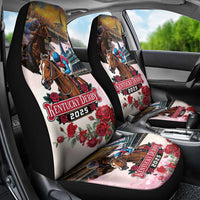 Kentucky Horses Racing 2025 Car Seat Cover Churchill Downs The Race for the Roses