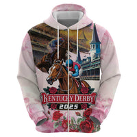 Kentucky Horses Racing 2025 Hoodie Churchill Downs The Race for the Roses