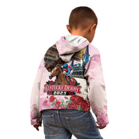 Kentucky Horses Racing 2025 Kid Hoodie Churchill Downs The Race for the Roses