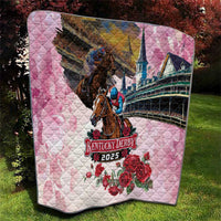 Kentucky Horses Racing 2025 Quilt Churchill Downs The Race for the Roses