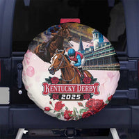 Kentucky Horses Racing 2025 Spare Tire Cover Churchill Downs The Race for the Roses
