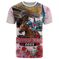 Kentucky Horses Racing 2025 T Shirt Churchill Downs The Race for the Roses