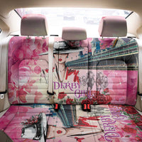 Kentucky Horses Racing Back Car Seat Cover Churchill Downs Derby Girl Watercolor Style