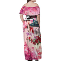 Kentucky Horses Racing Family Matching Off Shoulder Maxi Dress and Hawaiian Shirt Churchill Downs Derby Girl Watercolor Style