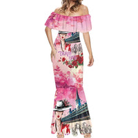 Kentucky Horses Racing Mermaid Dress Churchill Downs Derby Girl Watercolor Style