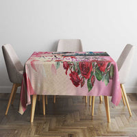 Kentucky Horses Racing Tablecloth Churchill Downs Derby Girl Watercolor Style