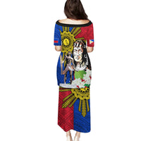 Philippines Lapu-Lapu Family Matching Puletasi and Hawaiian Shirt Filipino Sun Tattoo With Yakan Pattern - Wonder Print Shop