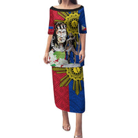 Philippines Lapu-Lapu Puletasi Filipino Sun Tattoo With Yakan Pattern - Wonder Print Shop