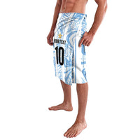 Custom Argentina Champion Football 2024 Lavalava La Albiceleste Campeon de America - Wonder Print Shop