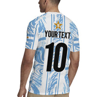 Custom Argentina Champion Football 2024 Rugby Jersey La Albiceleste Campeon de America - Wonder Print Shop