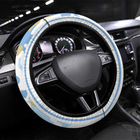 Argentina Football Steering Wheel Cover Vamos La Albiceleste Camouflage Style - Wonder Print Shop