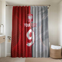 Custom Polish Football Bathroom Set Eagle Wings Grunge Sporty Half Style - Wonder Print Shop