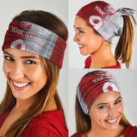 Custom Polish Football Neck Gaiter Eagle Wings Grunge Sporty Half Style - Wonder Print Shop