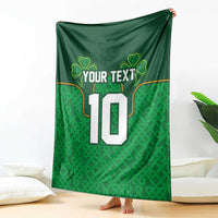 Custom Ireland Football Blanket The Boys in Green-Go Champions