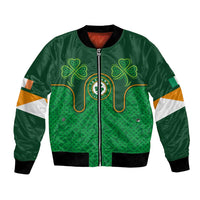 Custom Ireland Football Bomber Jacket The Boys in Green-Go Champions