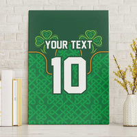 Custom Ireland Football Canvas Wall Art The Boys in Green-Go Champions