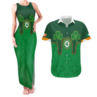 Custom Ireland Football Couples Matching Tank Maxi Dress and Hawaiian Shirt The Boys in Green-Go Champions