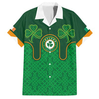 Custom Ireland Football Family Matching Short Sleeve Bodycon Dress and Hawaiian Shirt The Boys in Green-Go Champions