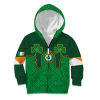 Custom Ireland Football Kid Hoodie The Boys in Green-Go Champions