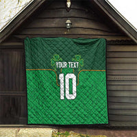 Custom Ireland Football Quilt The Boys in Green-Go Champions